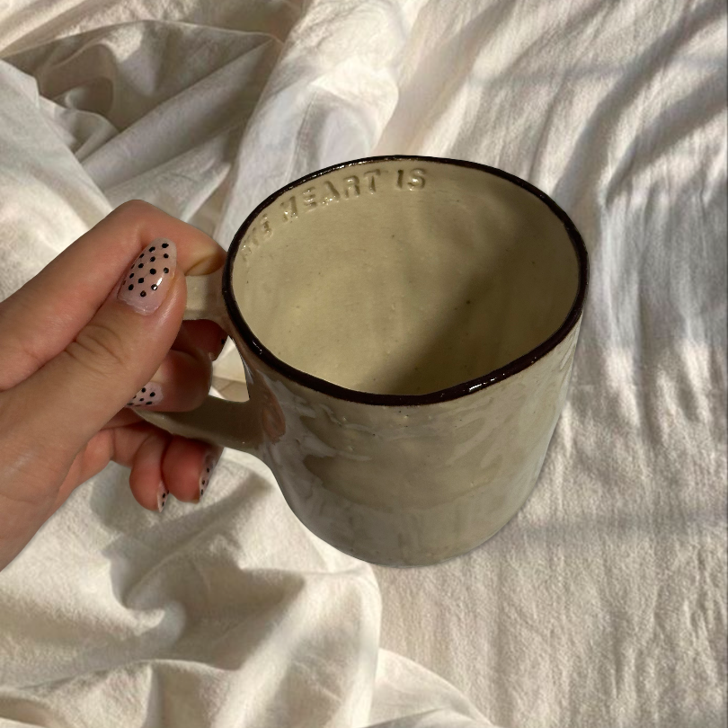 Men’s handmade mug