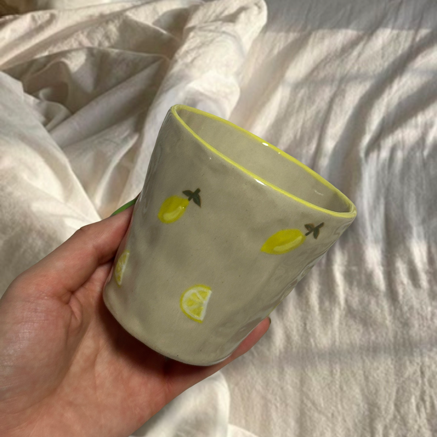 Handmade Summer Lemon cup