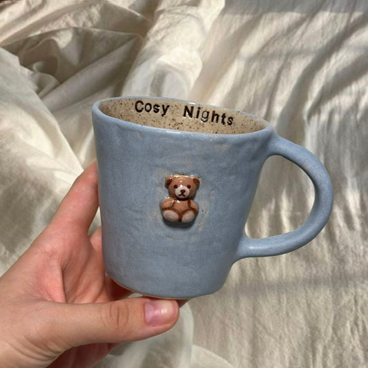 Handmade Sea Teddy Mug 🧸🌊