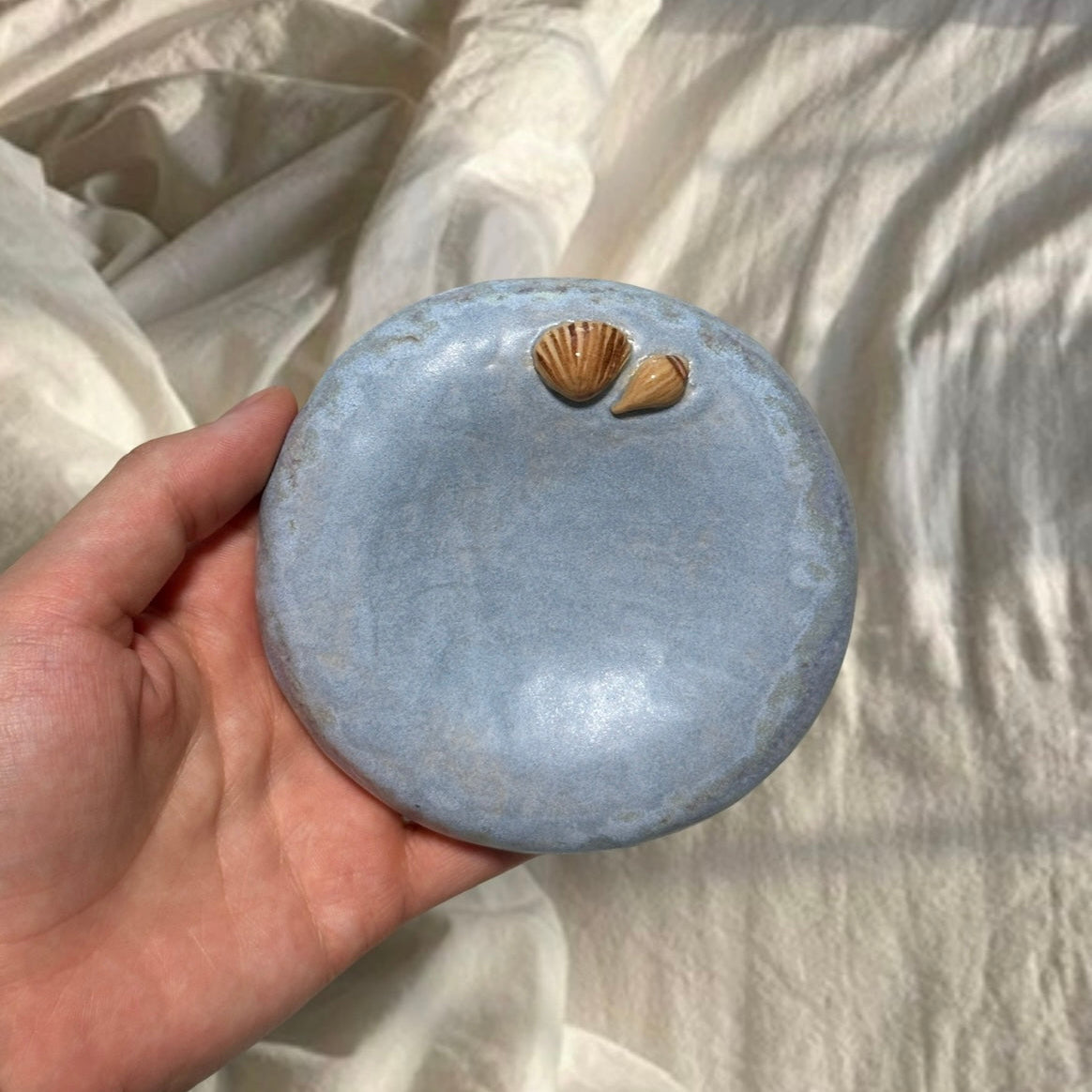 Handmade Seashell Trinket Dish 🐚