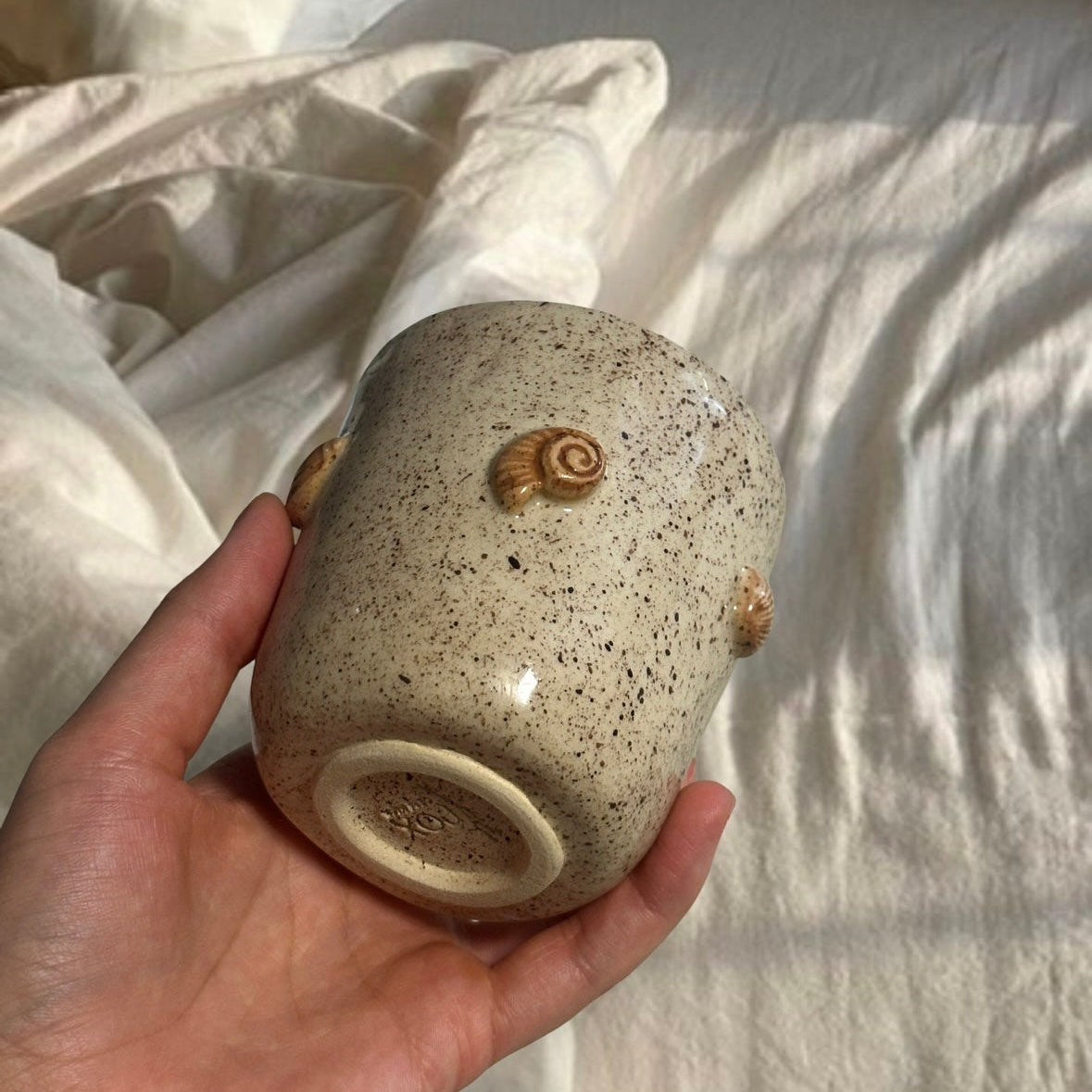 Handmade Sand Shell Cup