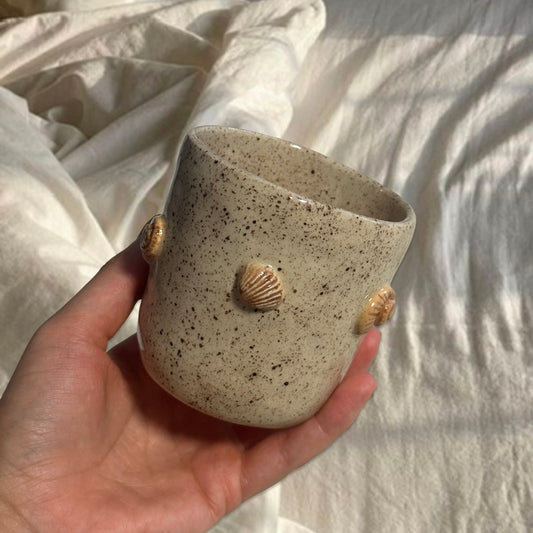 Handmade Sand Shell Cup