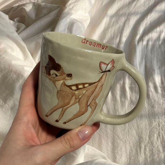 Handmade Bambi mug